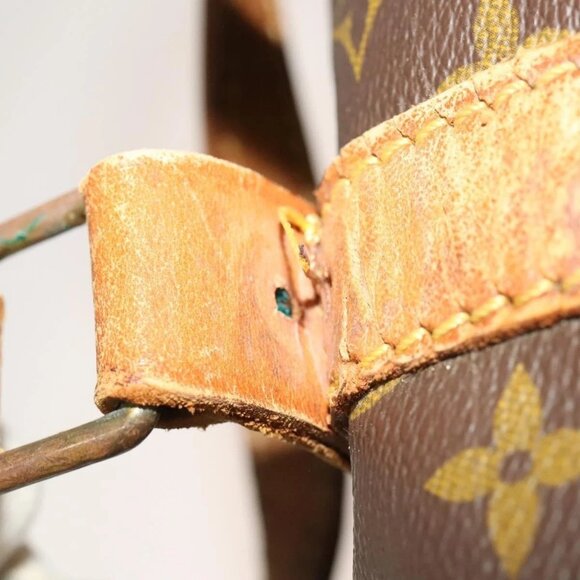 LOUIS VUITTON Monogram Sac Souple 45 Boston Bag LV Auth - Picture 13 of 16